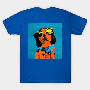 POP ART COOL STAR DOG T-Shirt